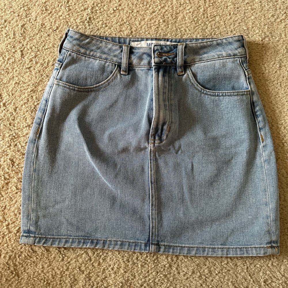 Brandy Melville blue denim skirt